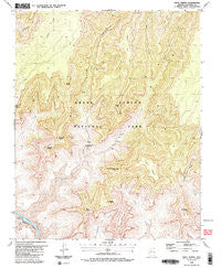 Shiva Temple Arizona Historical topographic map, 1:24000 scale, 7.5 X 7.5 Minute, Year 1988
