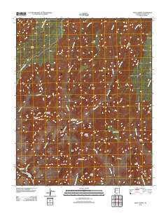 Shiva Temple Arizona Historical topographic map, 1:24000 scale, 7.5 X 7.5 Minute, Year 2011