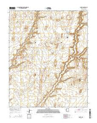 Shonto Arizona Current topographic map, 1:24000 scale, 7.5 X 7.5 Minute, Year 2014