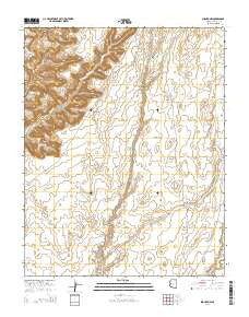 Shonto NW Arizona Current topographic map, 1:24000 scale, 7.5 X 7.5 Minute, Year 2014