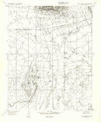 Short Creek SE Arizona Historical topographic map, 1:24000 scale, 7.5 X 7.5 Minute, Year 1954