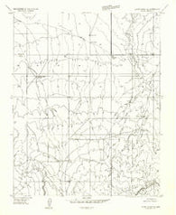 Short Creek SW Arizona Historical topographic map, 1:24000 scale, 7.5 X 7.5 Minute, Year 1954
