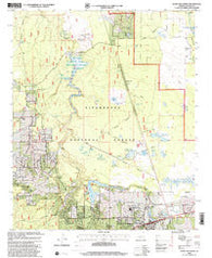 Show Low North Arizona Historical topographic map, 1:24000 scale, 7.5 X 7.5 Minute, Year 1998