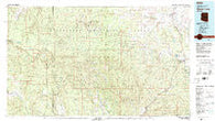 Show Low Arizona Historical topographic map, 1:100000 scale, 30 X 60 Minute, Year 1981