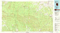 Show Low Arizona Historical topographic map, 1:100000 scale, 30 X 60 Minute, Year 1981