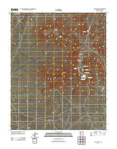 Shungopavi Arizona Historical topographic map, 1:24000 scale, 7.5 X 7.5 Minute, Year 2011