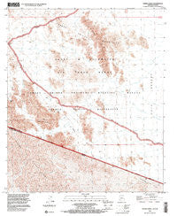 Sierra Arida Arizona Historical topographic map, 1:24000 scale, 7.5 X 7.5 Minute, Year 1996