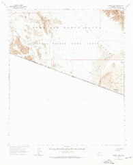 Sierra Arida Arizona Historical topographic map, 1:62500 scale, 15 X 15 Minute, Year 1965