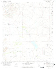 Sierra Bonita Ranch Arizona Historical topographic map, 1:24000 scale, 7.5 X 7.5 Minute, Year 1972