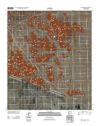 Sierra Arida Arizona Historical topographic map, 1:24000 scale, 7.5 X 7.5 Minute, Year 2011