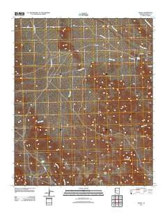 Signal Arizona Historical topographic map, 1:24000 scale, 7.5 X 7.5 Minute, Year 2011