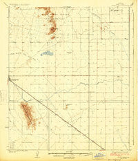 Signal Peak Arizona Historical topographic map, 1:62500 scale, 15 X 15 Minute, Year 1924