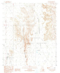 Sikort Chuapo Arizona Historical topographic map, 1:24000 scale, 7.5 X 7.5 Minute, Year 1990