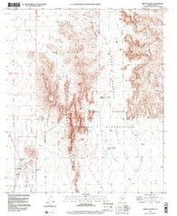 Sikort Chuapo Arizona Historical topographic map, 1:24000 scale, 7.5 X 7.5 Minute, Year 1996