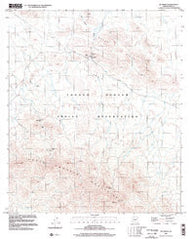Sil Nakya Arizona Historical topographic map, 1:24000 scale, 7.5 X 7.5 Minute, Year 1996