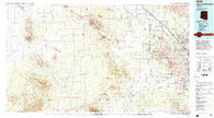 Silver Bell Mountain Arizona Historical topographic map, 1:100000 scale, 30 X 60 Minute, Year 1994