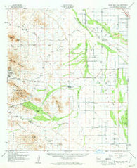 Silver Bell Peak Arizona Historical topographic map, 1:62500 scale, 15 X 15 Minute, Year 1959