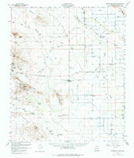 Silver Bell Peak Arizona Historical topographic map, 1:62500 scale, 15 X 15 Minute, Year 1959