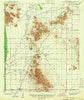 Silver Reef Mountains Arizona Historical topographic map, 1:62500 scale, 15 X 15 Minute, Year 1942