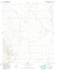 Silver Reef Mts. SE Arizona Historical topographic map, 1:24000 scale, 7.5 X 7.5 Minute, Year 1981