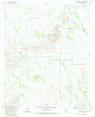 Silver Reef Mts. Arizona Historical topographic map, 1:24000 scale, 7.5 X 7.5 Minute, Year 1981
