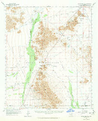 Silver Reef Mts Arizona Historical topographic map, 1:62500 scale, 15 X 15 Minute, Year 1963
