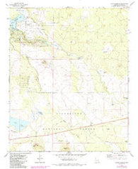 Silver Springs Arizona Historical topographic map, 1:24000 scale, 7.5 X 7.5 Minute, Year 1971