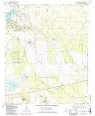 Silver Springs Arizona Historical topographic map, 1:24000 scale, 7.5 X 7.5 Minute, Year 1971