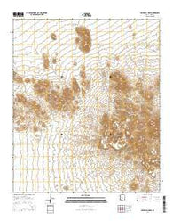 Silver Bell West Arizona Current topographic map, 1:24000 scale, 7.5 X 7.5 Minute, Year 2014