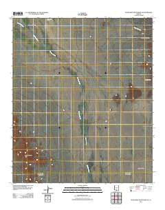 Silver Reef Mountains SE Arizona Historical topographic map, 1:24000 scale, 7.5 X 7.5 Minute, Year 2011
