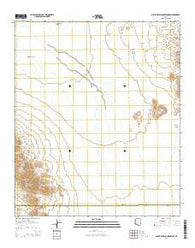 Silver Reef Mountains SE Arizona Current topographic map, 1:24000 scale, 7.5 X 7.5 Minute, Year 2014
