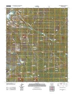 Silver Springs Arizona Historical topographic map, 1:24000 scale, 7.5 X 7.5 Minute, Year 2011