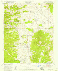Simmons Arizona Historical topographic map, 1:62500 scale, 15 X 15 Minute, Year 1947