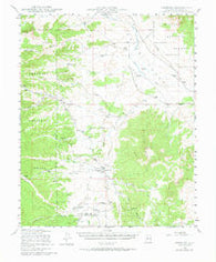 Simmons Arizona Historical topographic map, 1:62500 scale, 15 X 15 Minute, Year 1947