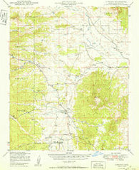 Simmons Arizona Historical topographic map, 1:62500 scale, 15 X 15 Minute, Year 1950