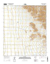 Simmons Peak Arizona Current topographic map, 1:24000 scale, 7.5 X 7.5 Minute, Year 2014