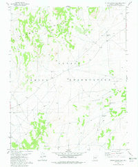 Sitting Coyote Hill Arizona Historical topographic map, 1:24000 scale, 7.5 X 7.5 Minute, Year 1982