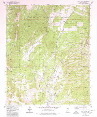 Skull Valley Arizona Historical topographic map, 1:24000 scale, 7.5 X 7.5 Minute, Year 1979