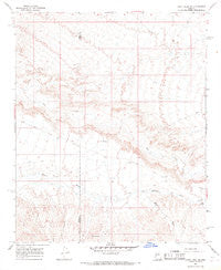 Smith Peak NE Arizona Historical topographic map, 1:24000 scale, 7.5 X 7.5 Minute, Year 1967