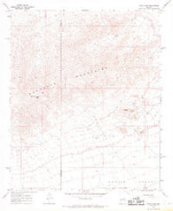 Smith Peak Arizona Historical topographic map, 1:24000 scale, 7.5 X 7.5 Minute, Year 1967