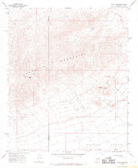 Smith Peak Arizona Historical topographic map, 1:24000 scale, 7.5 X 7.5 Minute, Year 1967