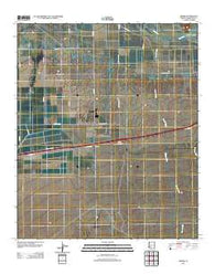Smurr Arizona Historical topographic map, 1:24000 scale, 7.5 X 7.5 Minute, Year 2011