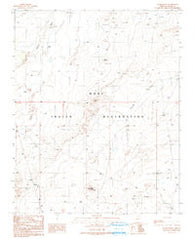 Snake Butte Arizona Historical topographic map, 1:24000 scale, 7.5 X 7.5 Minute, Year 1991