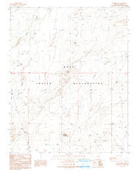 Snake Butte Arizona Historical topographic map, 1:24000 scale, 7.5 X 7.5 Minute, Year 1991