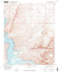Snap Canyon West Arizona Historical topographic map, 1:24000 scale, 7.5 X 7.5 Minute, Year 1971
