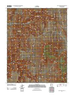 Snap Canyon East Arizona Historical topographic map, 1:24000 scale, 7.5 X 7.5 Minute, Year 2011