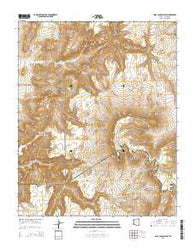 Snap Canyon East Arizona Current topographic map, 1:24000 scale, 7.5 X 7.5 Minute, Year 2014