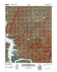 Snap Canyon West Arizona Historical topographic map, 1:24000 scale, 7.5 X 7.5 Minute, Year 2011