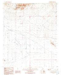 Socorro Mine Arizona Historical topographic map, 1:24000 scale, 7.5 X 7.5 Minute, Year 1990