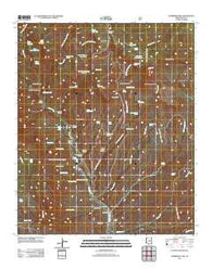 Sombrero Peak Arizona Historical topographic map, 1:24000 scale, 7.5 X 7.5 Minute, Year 2011